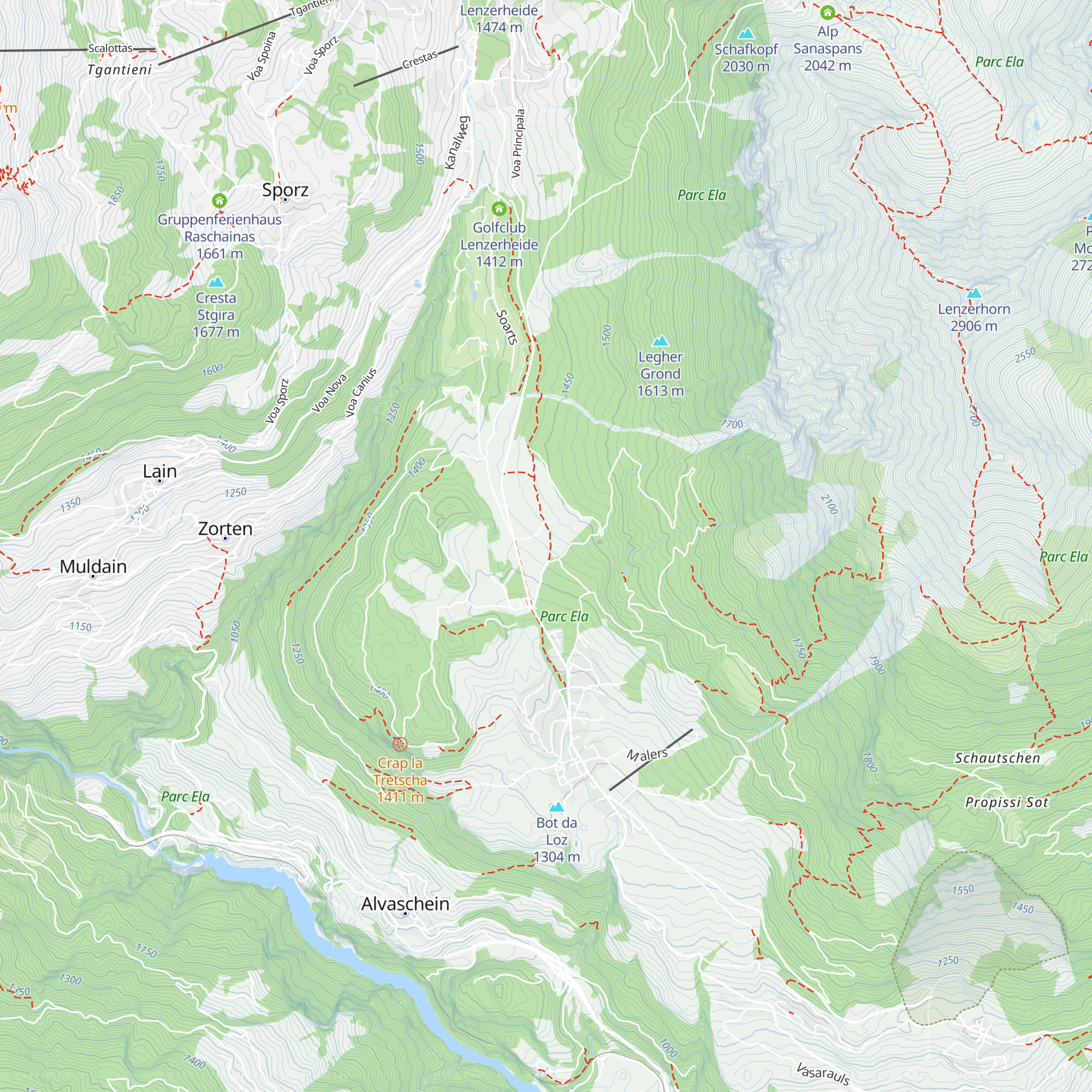Don Bosco map
