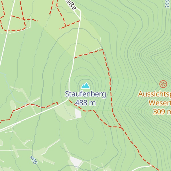 Map of Staufenberg
