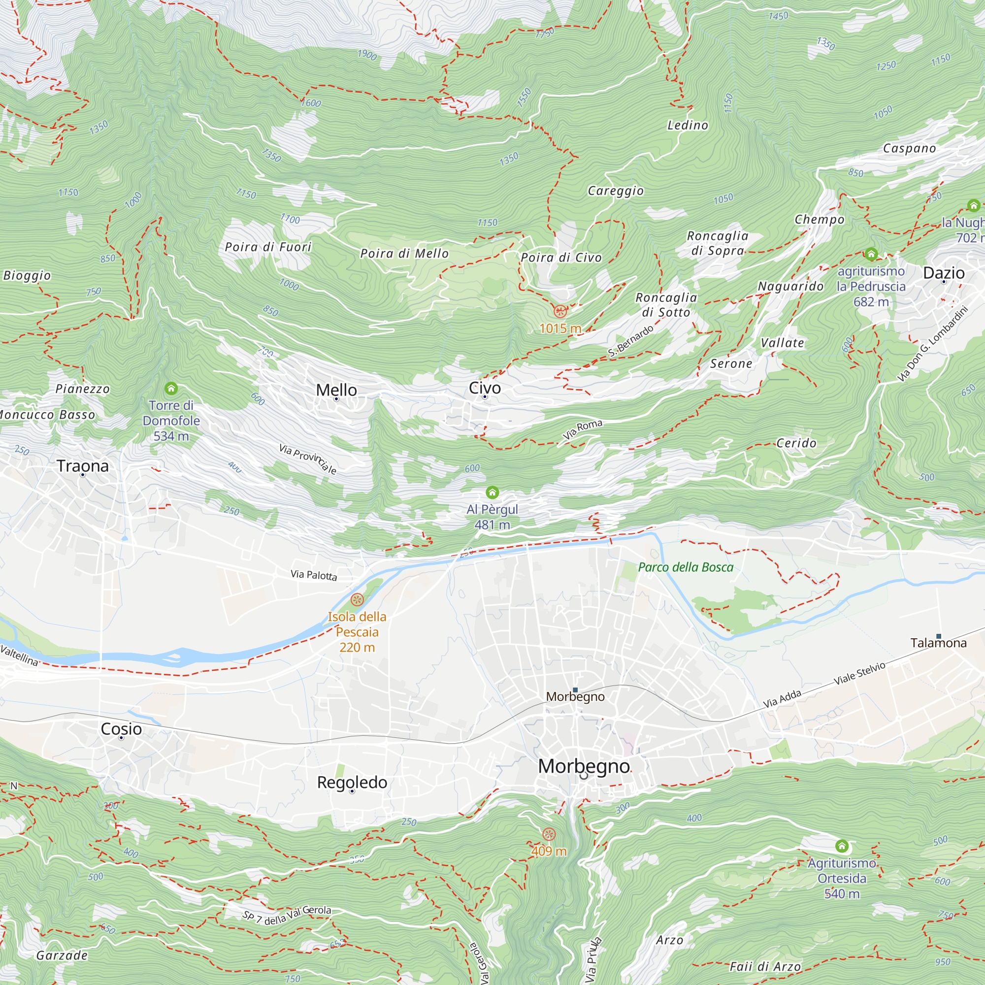 Al Pèrgul map