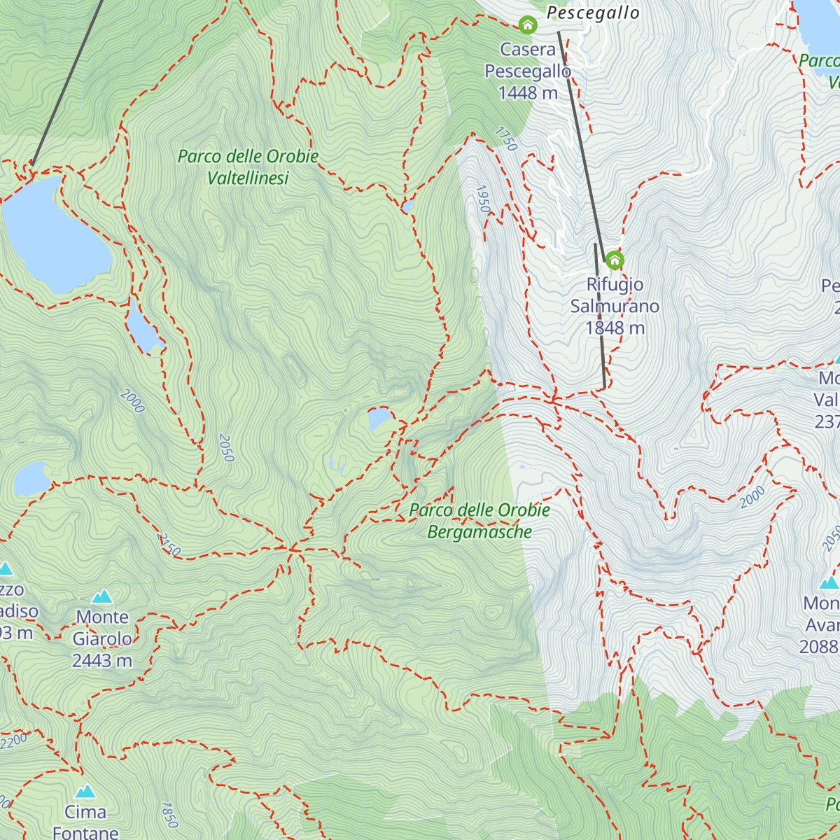 Rifugio Cesare Benigni map