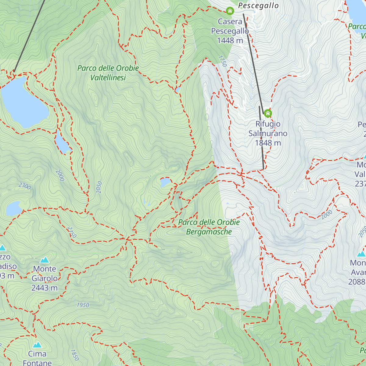 Rifugio Cesare Benigni map