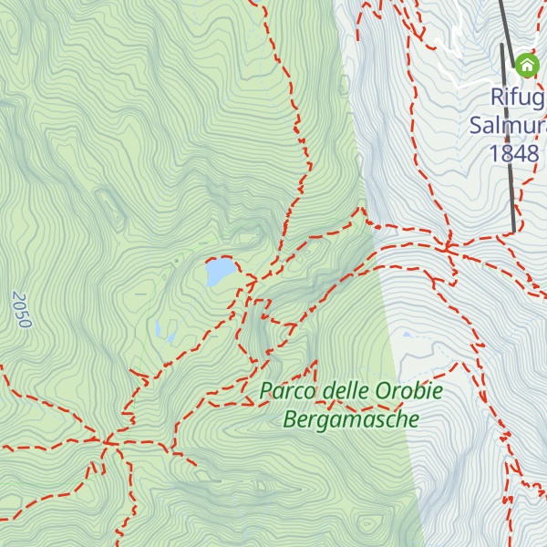 Map of Rifugio Cesare Benigni