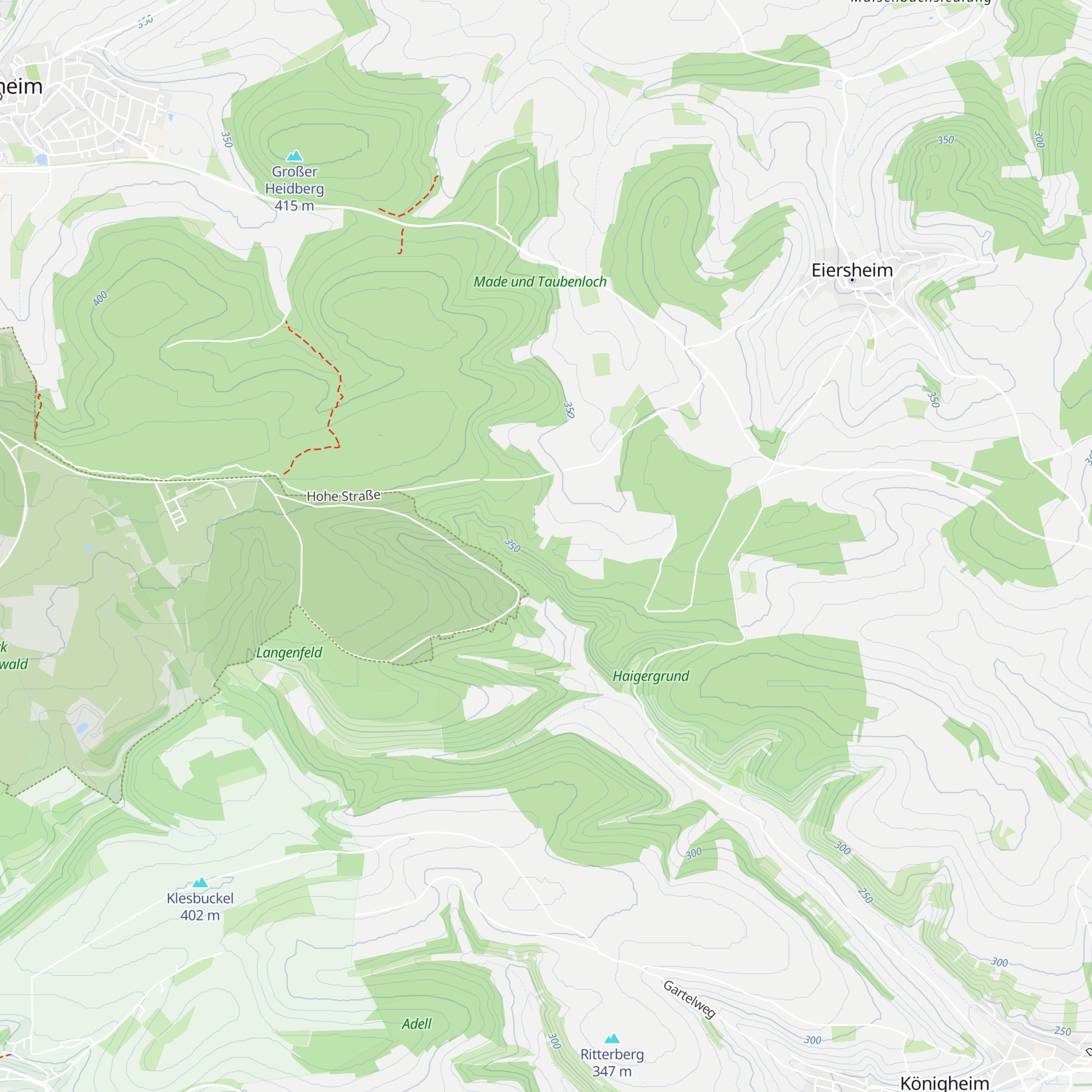 ADAC Hütte map