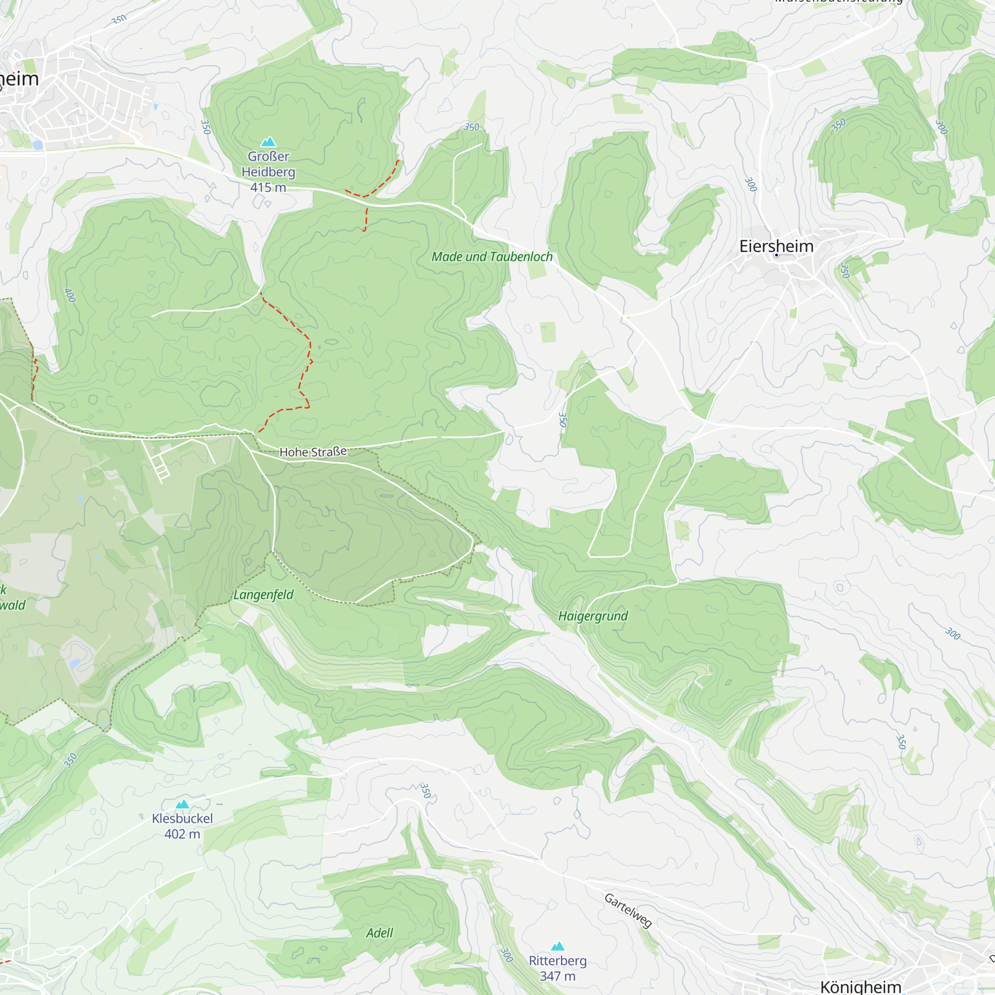ADAC Hütte map