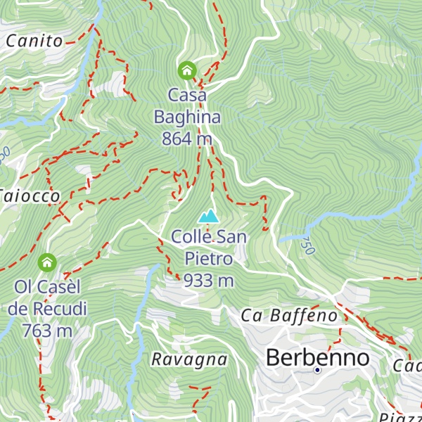 Map of S. Piro