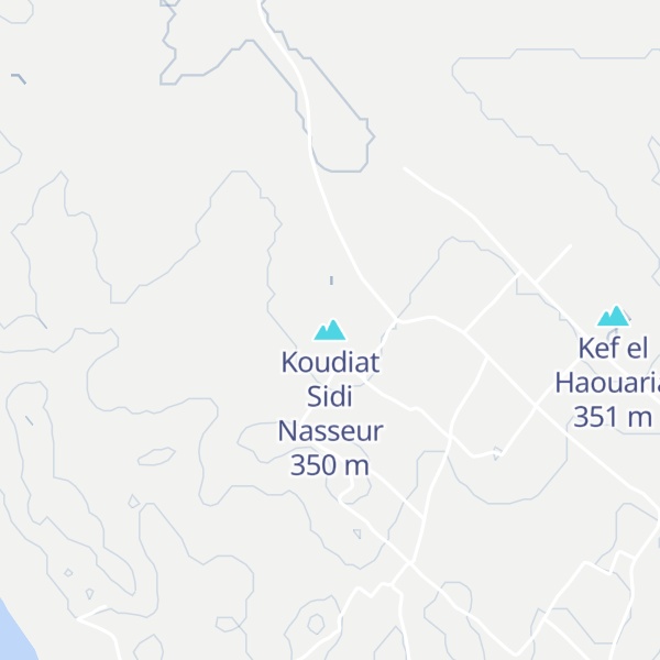 Map of Koudiat Sidi Nasseur
