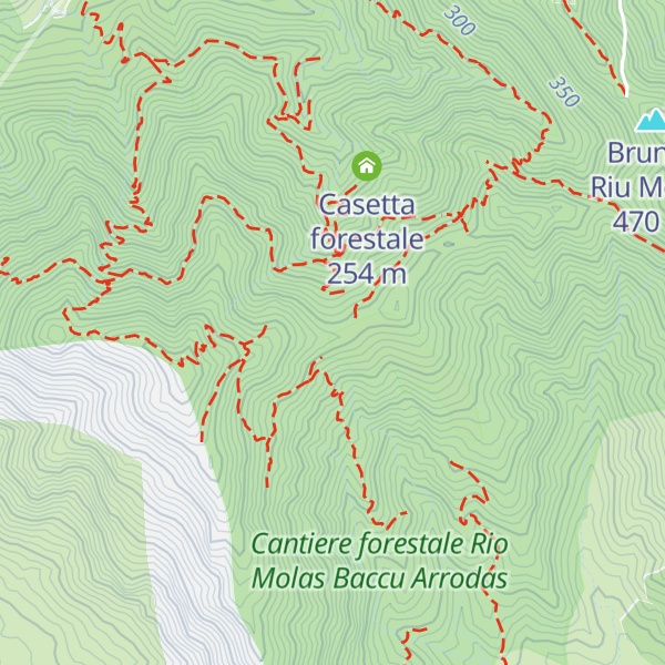 Map of Rifugio