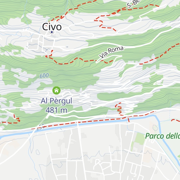 Map of b&B casa 199