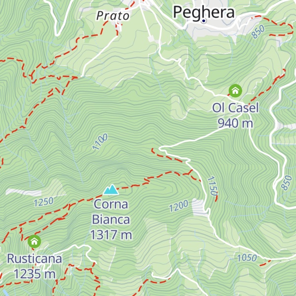Map of Baita S. Gaetano