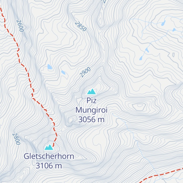 Map of Piz Mungiroi