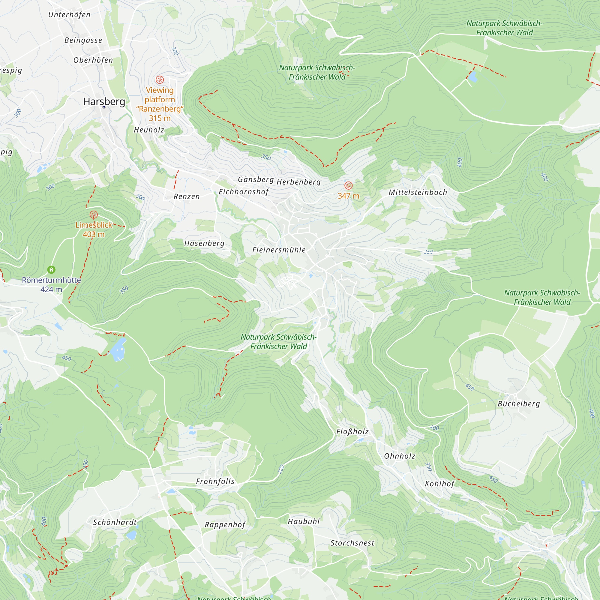 Bastelhütte map