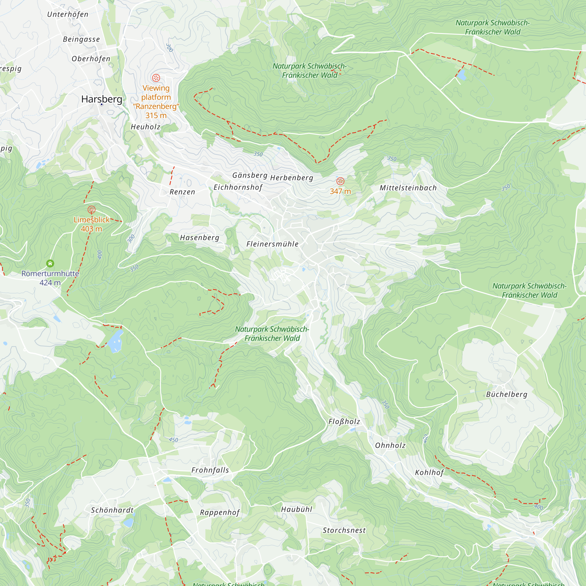Bastelhütte map