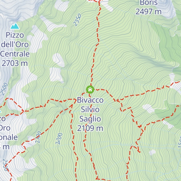 Map of Rifugio Antonio Omio