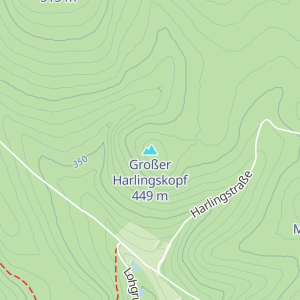 Map of Großer Harlingskopf