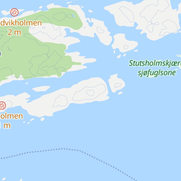 Map of Røsholmkollen
