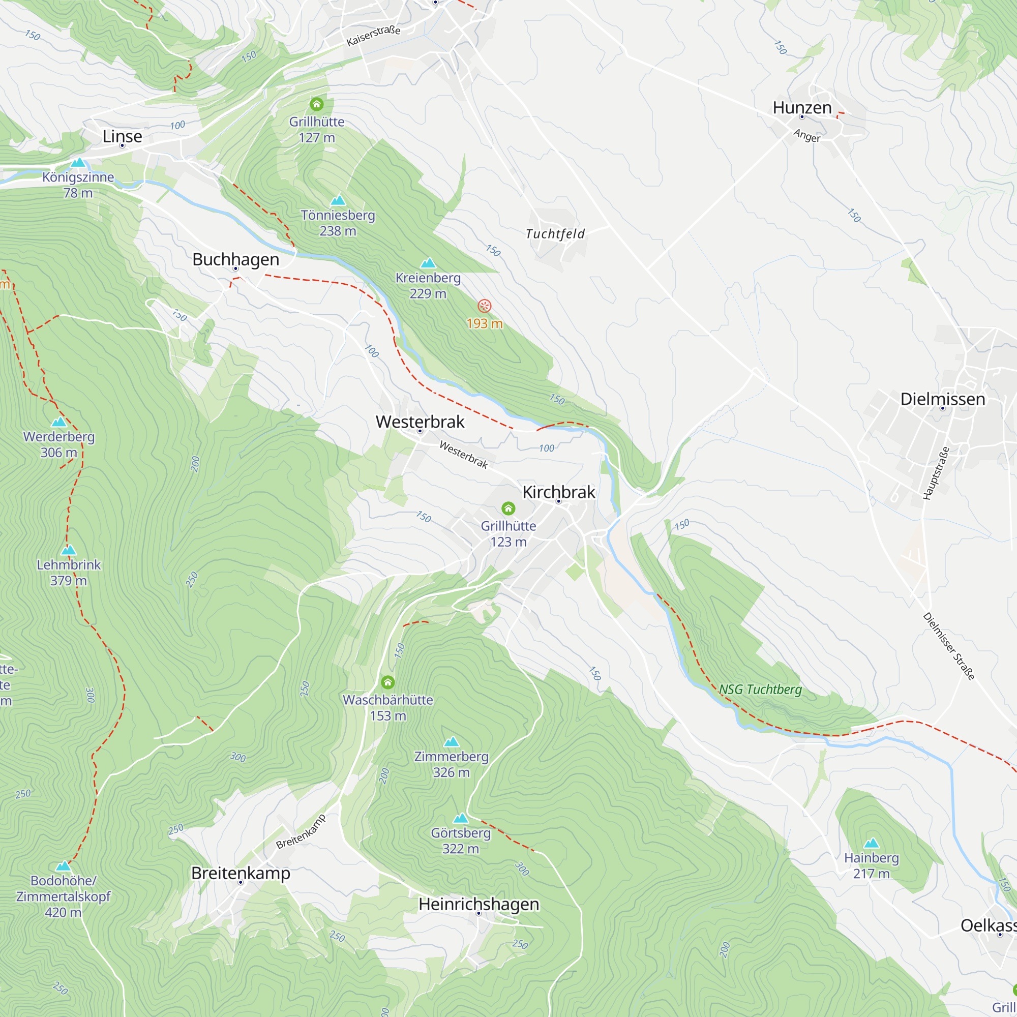 Grillhütte map