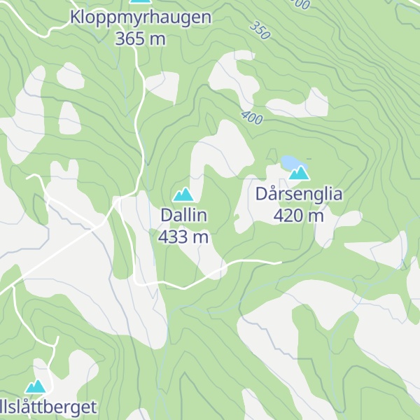 Map of Toreslåttåsen