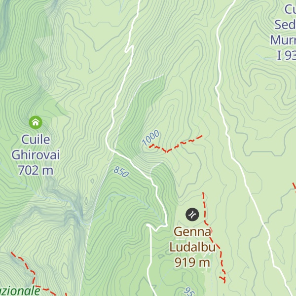 Map of Punta Turusele