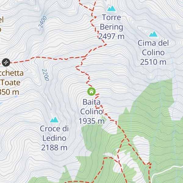 Map of Baita Colino