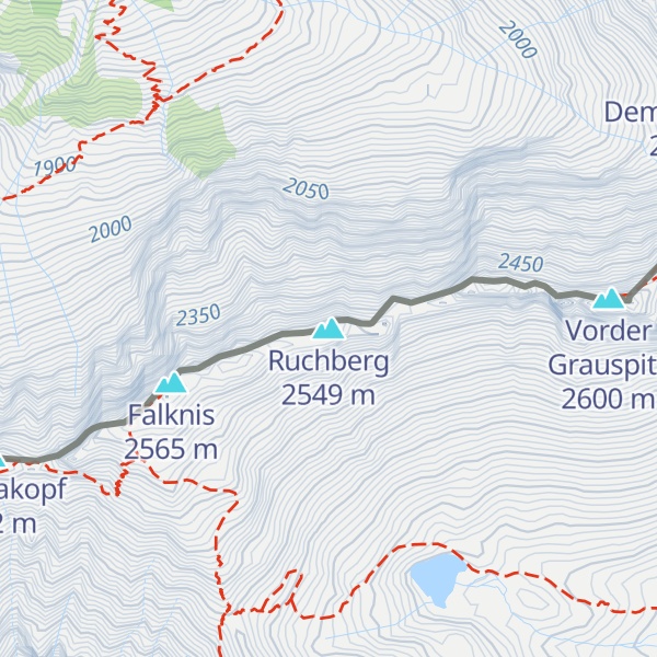 Map of Ruchberg