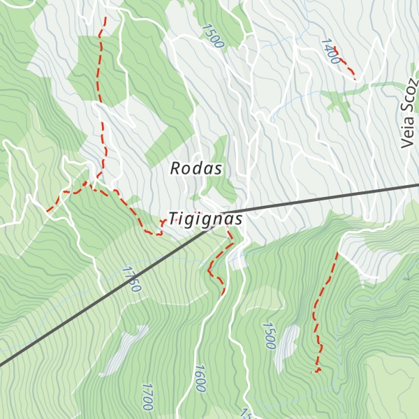 Map of Bergrestaurant Tigignas
