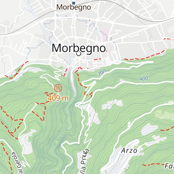 Map of ANA Morbegno