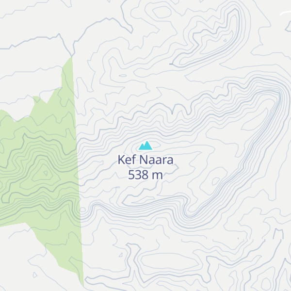 Map of Kef Naara
