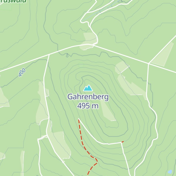 Map of Gahrenberg