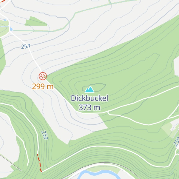 Map of Dickbuckel