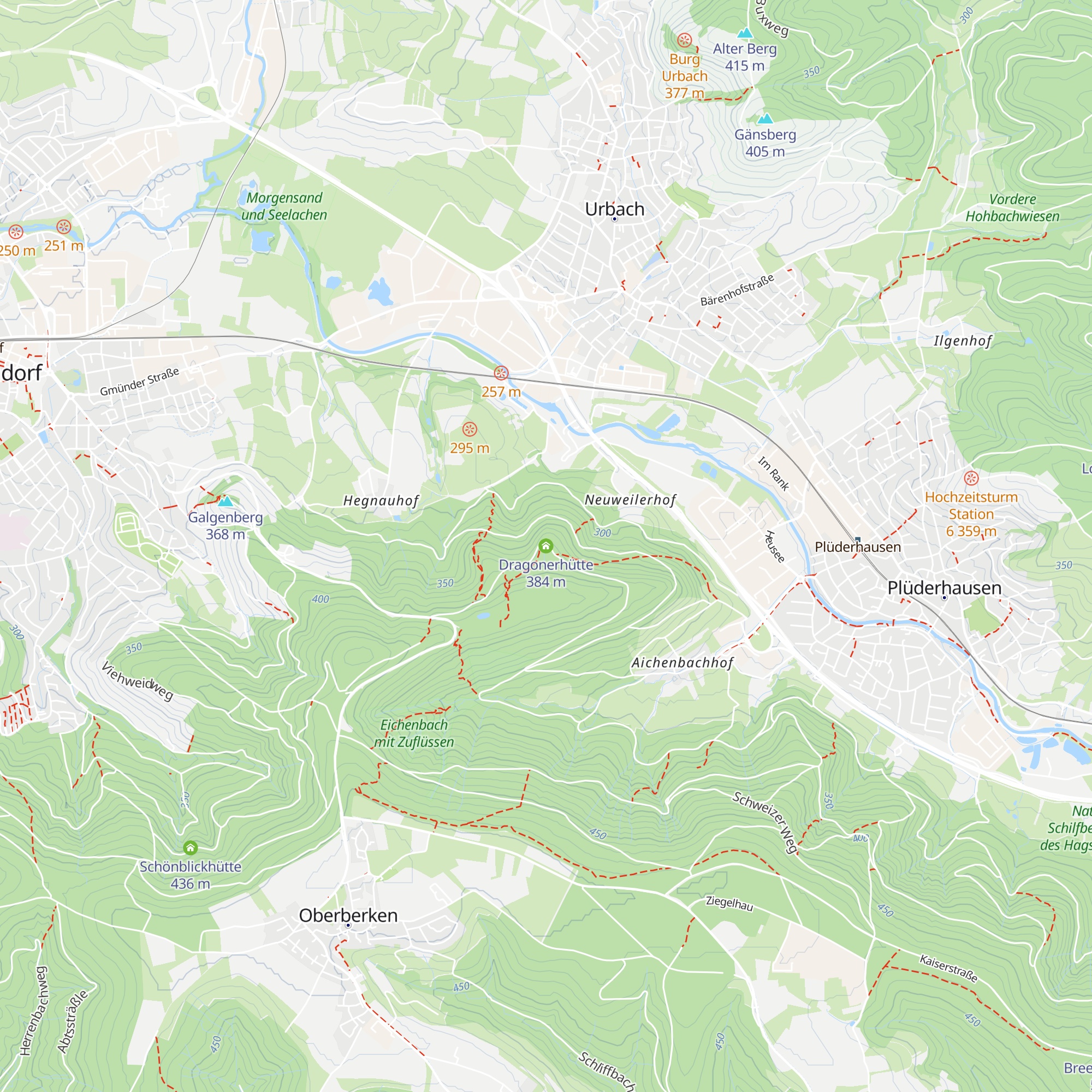 Dragonerhütte map