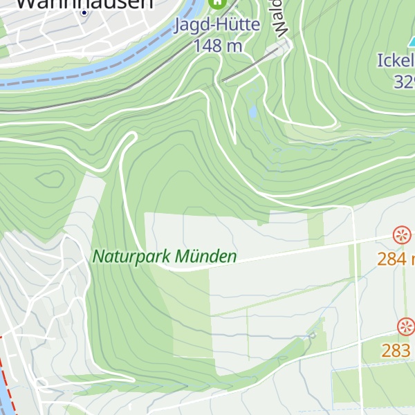 Map of Hopfenberg
