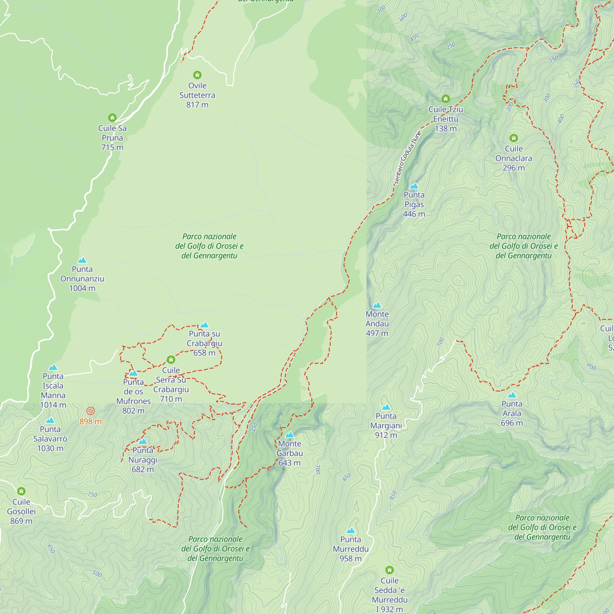 Cuile Pranneri map