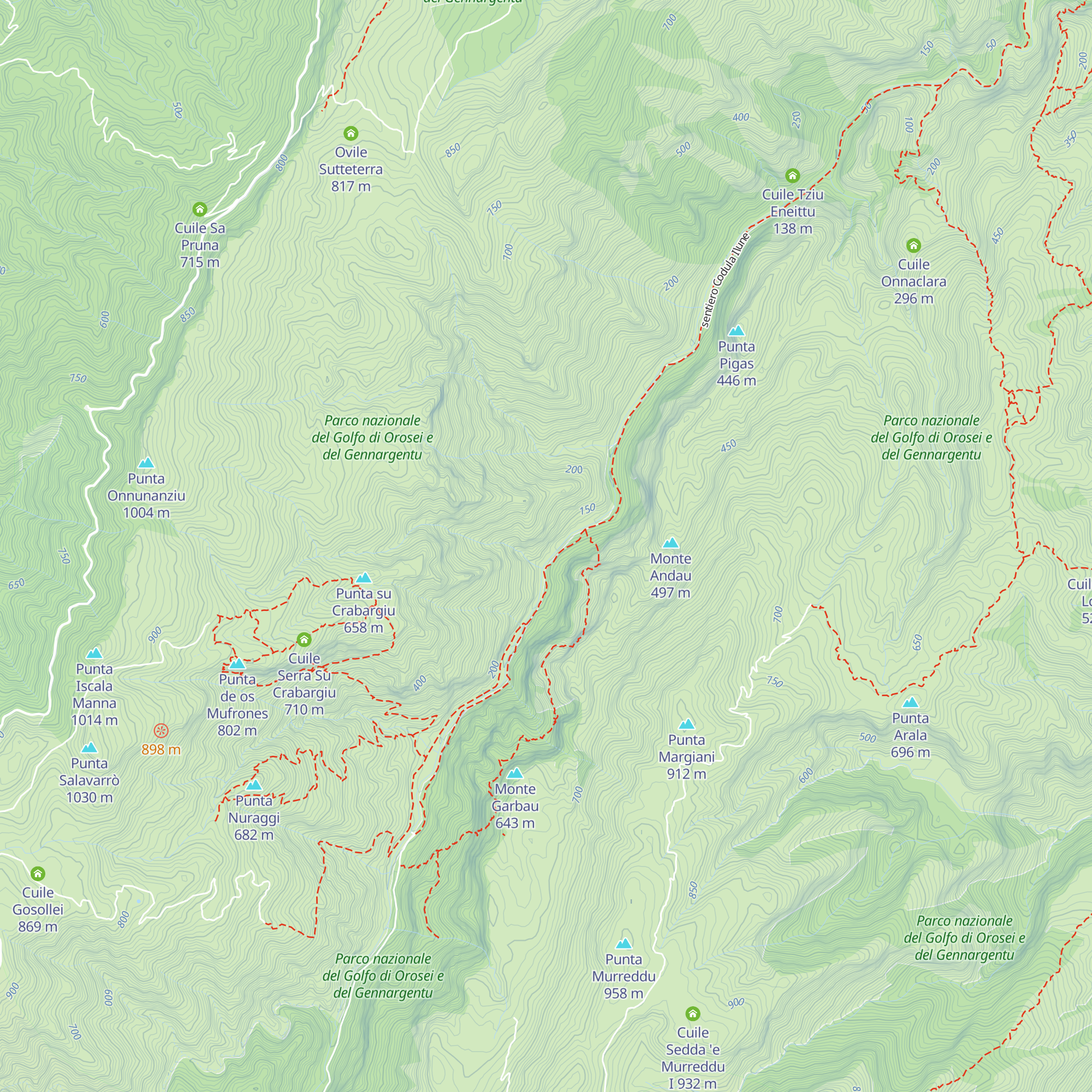 Cuile Pranneri map