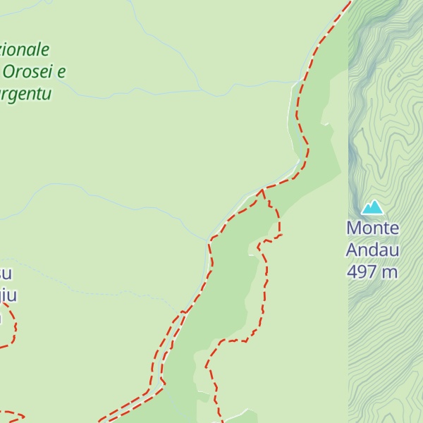 Map of Cuile Pranneri