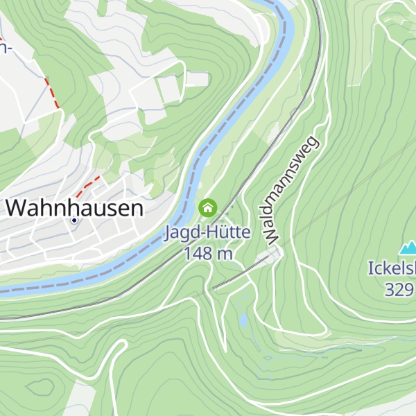 Map of Jagd-Hütte