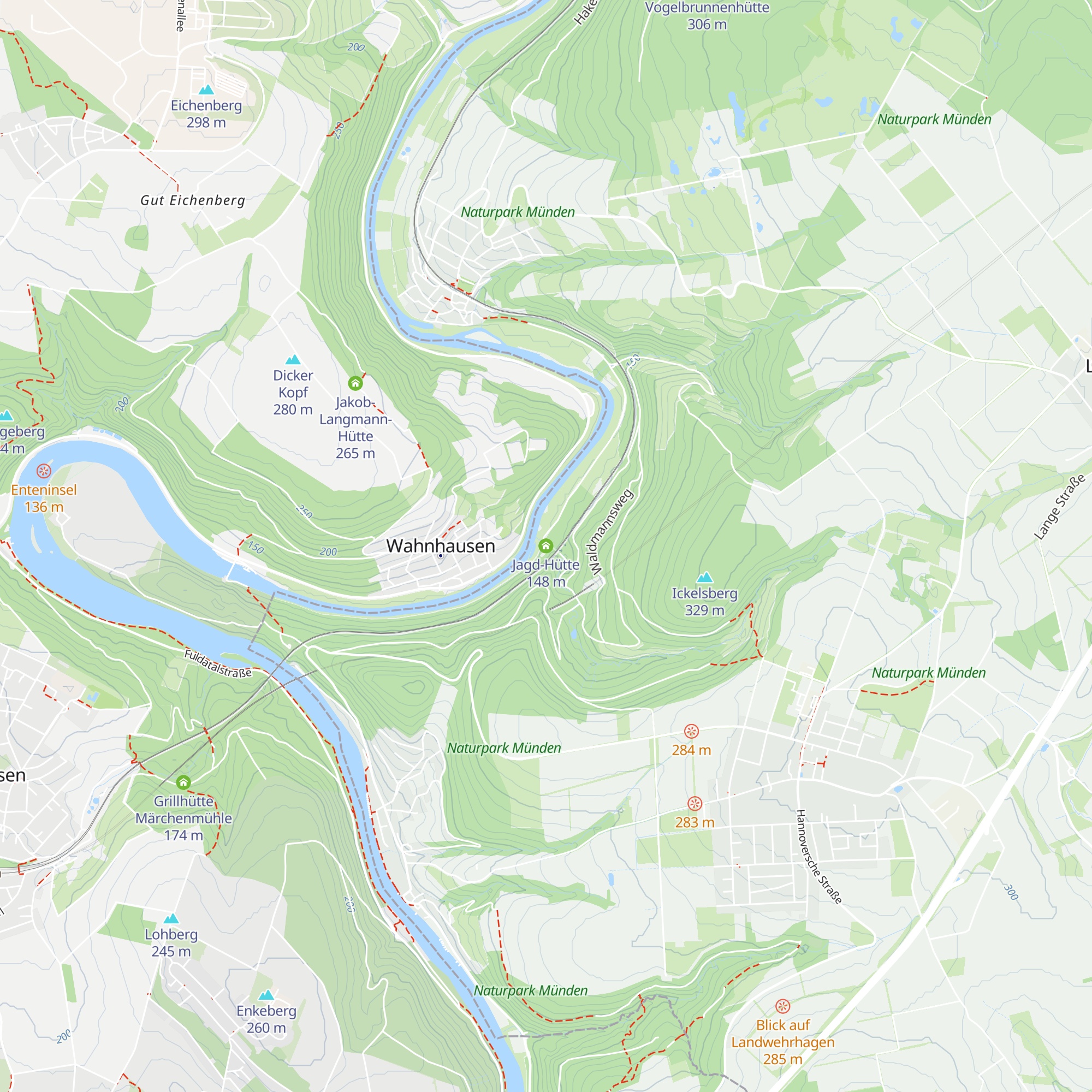 Jagd-Hütte map