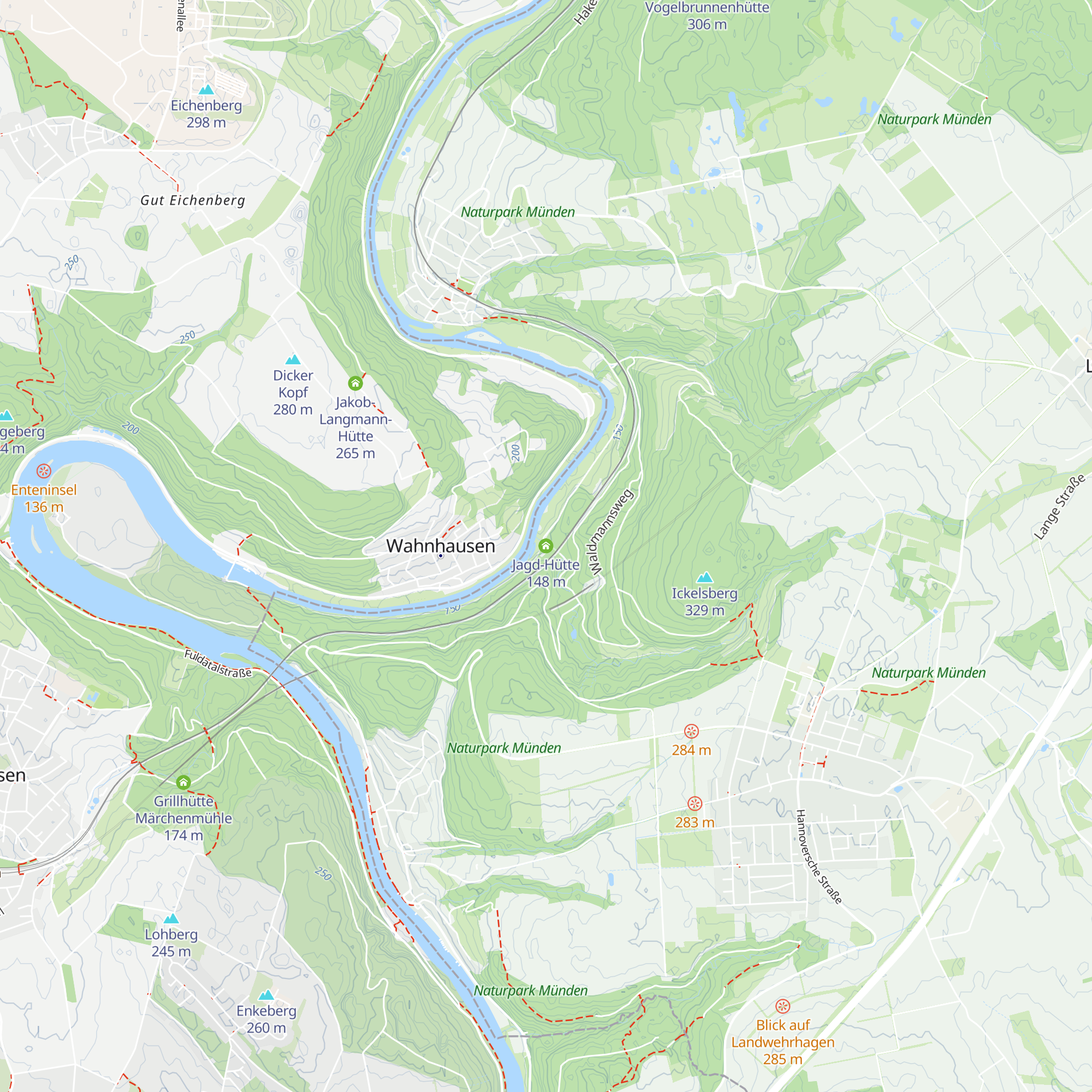 Jagd-Hütte map
