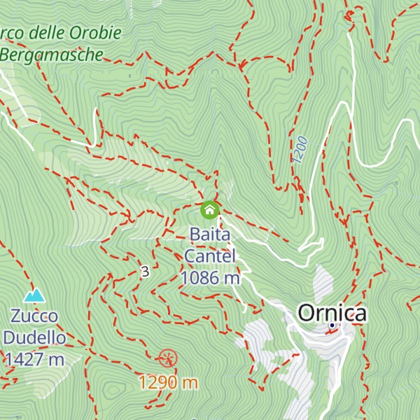 Map of Baita Cantel