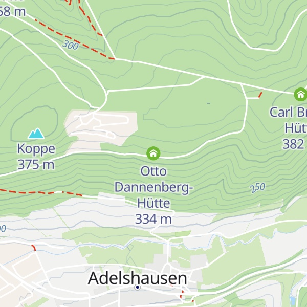 Map of Otto Dannenberg-Hütte