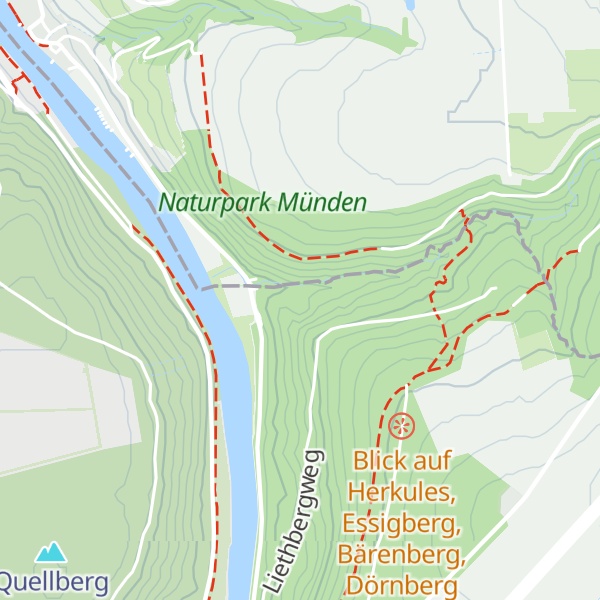 Map of Grillhütte Steinbruch Spiekershausen