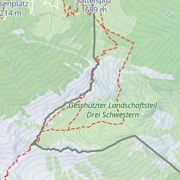 Map of Drei Schwestern