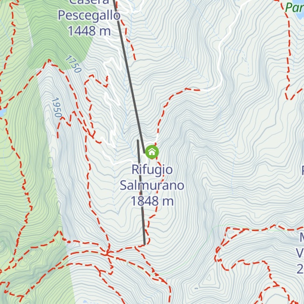 Map of Rifugio Salmurano