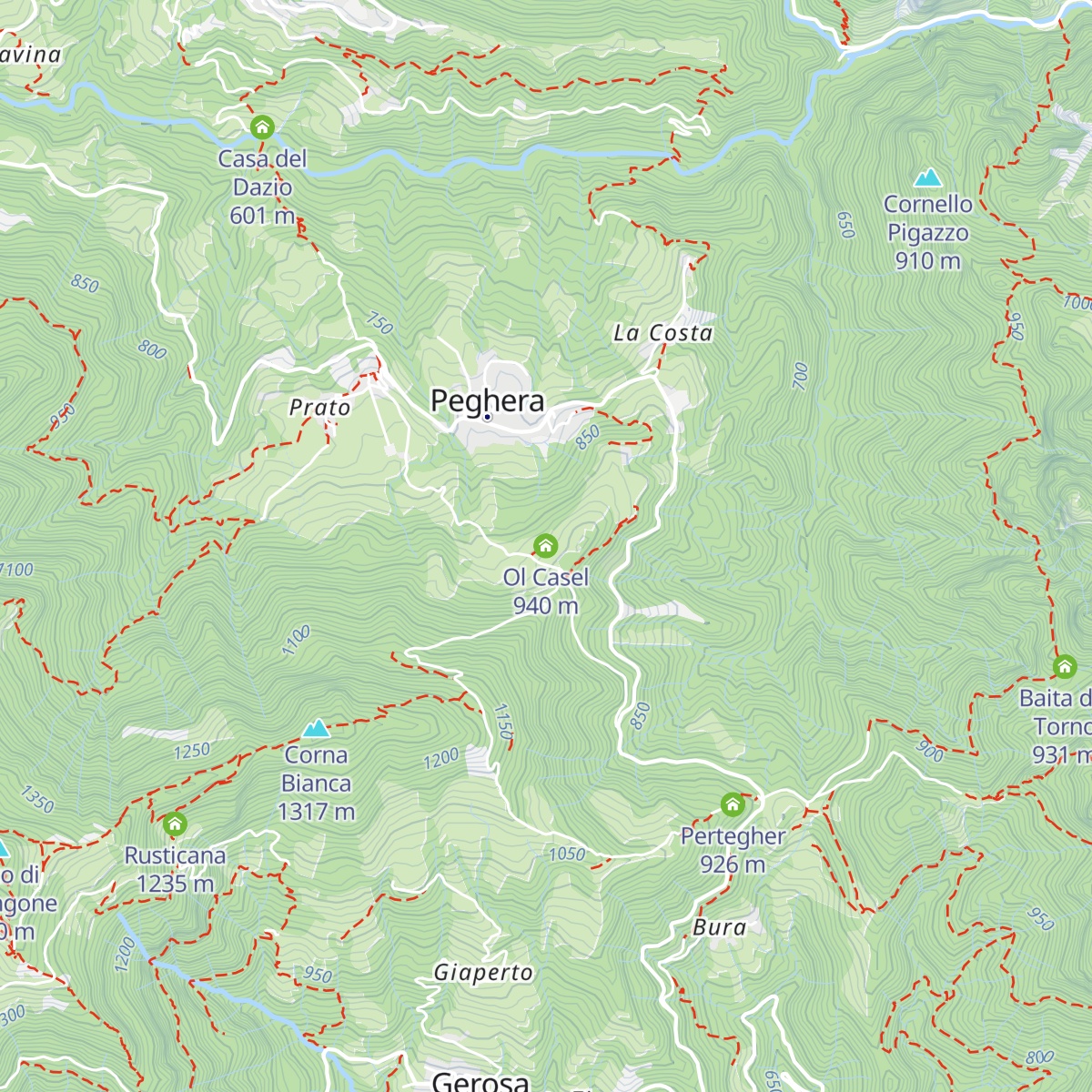 Ol Casel map