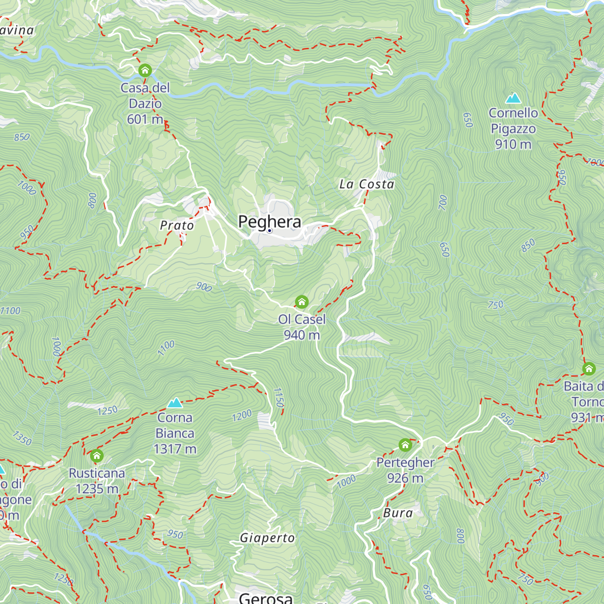 Ol Casel map