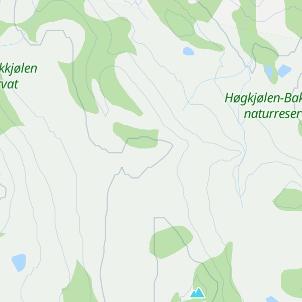 Map of Nørdste Grønlihaugen