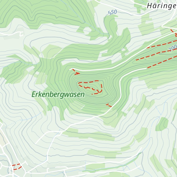 Map of Erkenberg