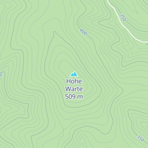 Map of Hohe Warte