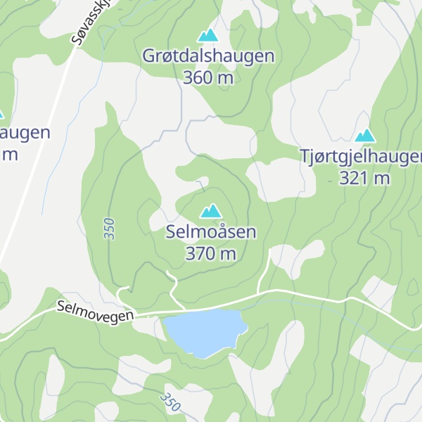 Map of Selmoåsen