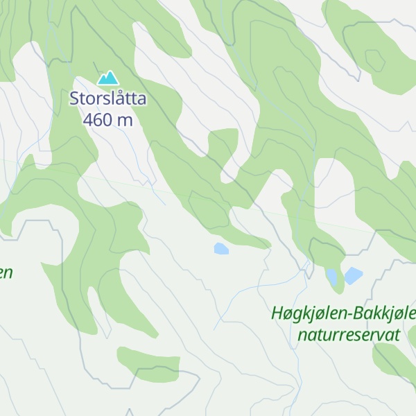 Map of Brannhaugen