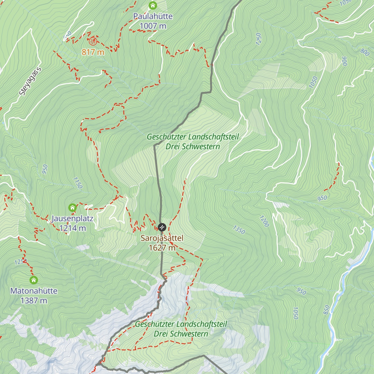 Zollhütte map